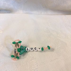 LUCY personalized keychain-NEW